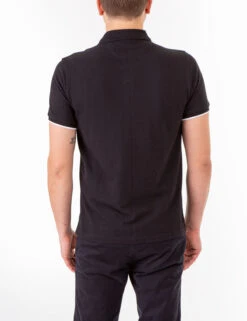 U.S. Polo Assn. PIECED SIGNATURE STRIPE PIQUE POLO SHIRT -Glimmera Cloth Shop 11A72230 BLCK 74049