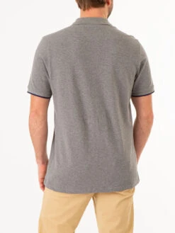 U.S. Polo Assn. PIECED SIGNATURE STRIPE PIQUE POLO SHIRT -Glimmera Cloth Shop 11A72230 CPGY 75053