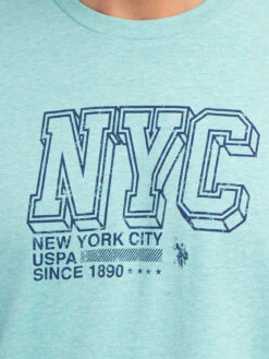 U.S. Polo Assn. NEW YORK GRAPHIC PRINT JERSEY T-SHIRT -Glimmera Cloth Shop 11A79504 JGHT 58735
