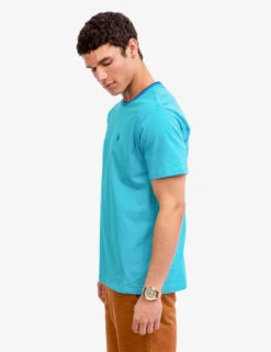 U.S. Polo Assn. TIPPED CREW NECK COLLAR T-SHIRT -Glimmera Cloth Shop 11A79904 SCBL 6685