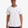 U.S. Polo Assn. TIPPED CREW NECK COLLAR T-SHIRT