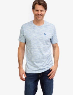 U.S. Polo Assn. SPACE DYE JERSEY T-SHIRT -Glimmera Cloth Shop 11A80119 CALB 44557