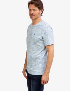 U.S. Polo Assn. SPACE DYE JERSEY T-SHIRT -Glimmera Cloth Shop 11A80119 CALB 44559