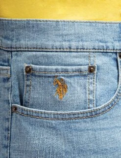 U.S. Polo Assn. 5 POCKET ATHLETIC FIT JEANS -Glimmera Cloth Shop 11A901PT LTST 54313
