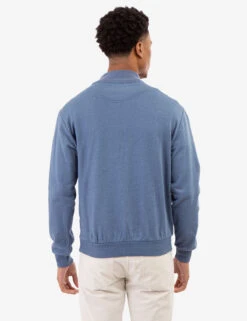 U.S. Polo Assn. 1/4 ZIP YARN DYE STRIPE MOCK NECK PULLOVER -Glimmera Cloth Shop 11A9218J CDBH 82451