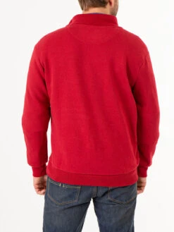 U.S. Polo Assn. 1/4 ZIP YARN DYE STRIPE MOCK NECK PULLOVER -Glimmera Cloth Shop 11A9218J RYTR 75211