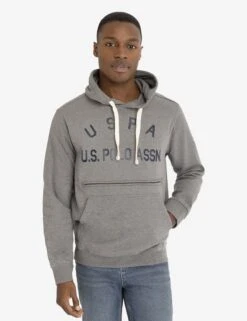 U.S. Polo Assn. USPA FLEECE GRAPHIC PULLOVER HOODIE