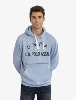 U.S. Polo Assn. USPA FLEECE GRAPHIC PULLOVER HOODIE -Glimmera Cloth Shop 11A9328J SFBH 3367