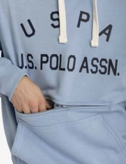 U.S. Polo Assn. USPA FLEECE GRAPHIC PULLOVER HOODIE -Glimmera Cloth Shop 11A9328J SFBH 3370
