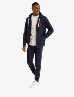 U.S. POLO ASSN. SOLID FLEECE FULL ZIP HOODIE -Glimmera Cloth Shop 11A9358J CLNV 1726