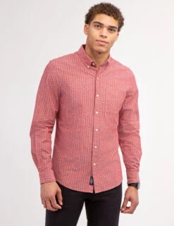 Glimmera Cloth Shop 4 U.S. Polo Assn. COTTON SLUB DISCHARGED PRINT SHIRT