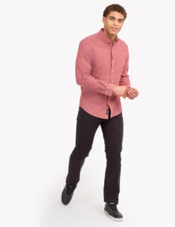 U.S. Polo Assn. COTTON SLUB DISCHARGED PRINT SHIRT -Glimmera Cloth Shop 11A951WA RDCV 68705