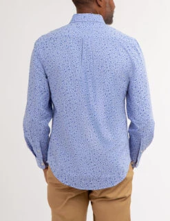 U.S. Polo Assn. LONG SLEEVE DISCHARGED FLORAL PRINT SHIRT -Glimmera Cloth Shop 11A952WU BRKB 68086