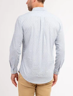 U.S. Polo Assn. PRINTED YARN DYE HEATHERED POPLIN SHIRT 10 U.S. Polo Assn. PRINTED YARN DYE HEATHERED POPLIN SHIRT -Glimmera Cloth Shop 11A957VD SFBH 69969