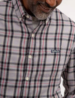 U.S. Polo Assn. PLAID PEACHED TWILL LONG SLEEVE SHIRT -Glimmera Cloth Shop 11A960XE CBSG 67198