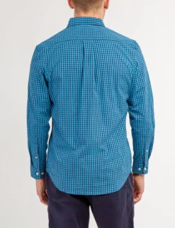 U.S. Polo Assn. YARN DYE PEACHED POPLIN GINGHAM SHIRT -Glimmera Cloth Shop 11A978VF BEAB 66768