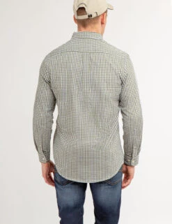 U.S. Polo Assn. YARN DYE PEACHED POPLIN GINGHAM SHIRT -Glimmera Cloth Shop 11A978VF CYOL 66327