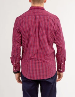 U.S. Polo Assn. YARN DYE PEACHED POPLIN GINGHAM SHIRT -Glimmera Cloth Shop 11A978VF WNTB 66716