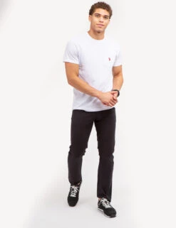 U.S. Polo Assn. POLKA DOT JERSEY T-SHIRT -Glimmera Cloth Shop 11C01704 WHIT 68777