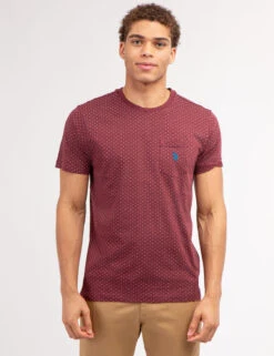 U.S. Polo Assn. POLKA DOT JERSEY T-SHIRT -Glimmera Cloth Shop 11C01704 WIHR 69024