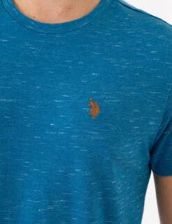 U.S. Polo Assn. SPACE DYE CREW NECK T-SHIRT -Glimmera Cloth Shop 11C01819 BLSA 74187