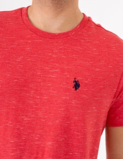 U.S. Polo Assn. SPACE DYE CREW NECK T-SHIRT -Glimmera Cloth Shop 11C01819 WNTB 74202