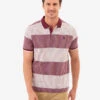 U.S. Polo Assn. JACQUARD STRIPED JERSEY POLO SHIRT
