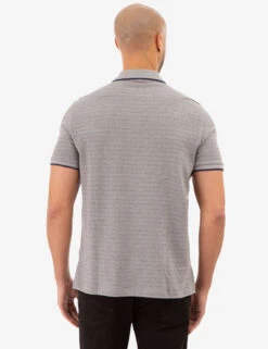 U.S. Polo Assn. JACQUARD MARLED STRIPE POLO SHIRT -Glimmera Cloth Shop 11C04132 HGRY 82431