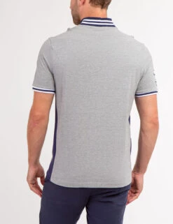 U.S. Polo Assn. BASEBALL COLLAR PIQUE POLO SHIRT -Glimmera Cloth Shop 11C0493O HGRY 70132