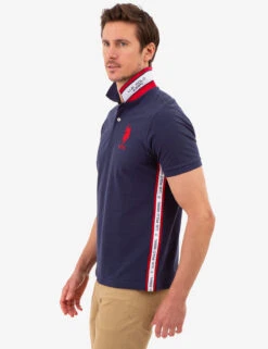 U.S. Polo Assn. GRAPHIC TRIM PIQUE POLO SHIRT -Glimmera Cloth Shop 11C0513O CLNV 82442