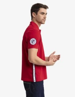 U.S. Polo Assn. GRAPHIC TRIM PIQUE POLO SHIRT -Glimmera Cloth Shop 11C0513O ERED 0047