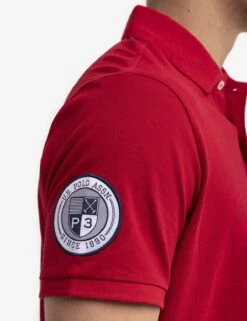 U.S. Polo Assn. GRAPHIC TRIM PIQUE POLO SHIRT -Glimmera Cloth Shop 11C0513O ERED 0053