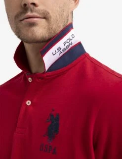 U.S. Polo Assn. GRAPHIC TRIM PIQUE POLO SHIRT -Glimmera Cloth Shop 11C0513O ERED 0057
