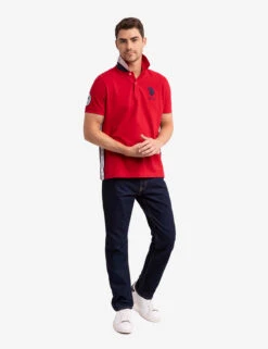 U.S. Polo Assn. GRAPHIC TRIM PIQUE POLO SHIRT -Glimmera Cloth Shop 11C0513O ERED 0072