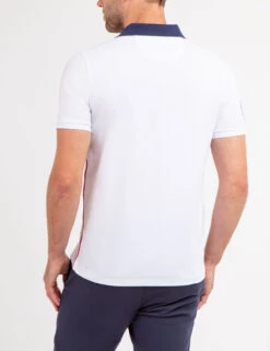 U.S. Polo Assn. GRAPHIC TRIM PIQUE POLO SHIRT -Glimmera Cloth Shop 11C0513O WHIT 68803
