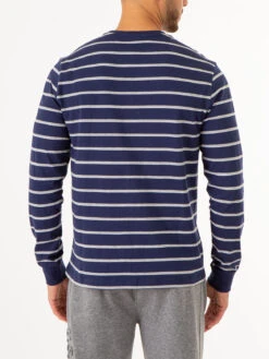 U.S. Polo Assn. YARN DYE STRIPE JERSEY LONG SLEEVE T-SHIRT -Glimmera Cloth Shop 11C08719 CLNV 75173