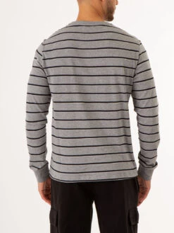 U.S. Polo Assn. YARN DYE STRIPE JERSEY LONG SLEEVE T-SHIRT -Glimmera Cloth Shop 11C08719 CPGY 75260
