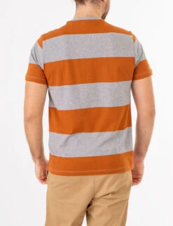 U.S. Polo Assn. RUGBY STRIPE JERSEY T-SHIRT WITH POCKET -Glimmera Cloth Shop 11C13519 HGRY 73983