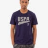 U.S. Polo Assn. CONTRAST HEATHER USPA GRAPHIC T-SHIRT