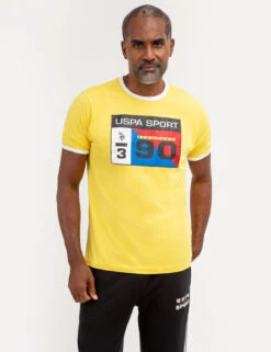 Glimmera Cloth Shop 18 U.S. Polo Assn. USPA SPORT RINGER GRAPHIC T-SHIRT