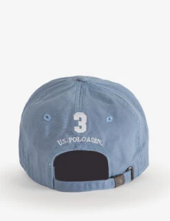 U.S. Polo Assn. MENS MULTICOLOR CENTER LOGO HAT -Glimmera Cloth Shop 11C271AA DZBL back