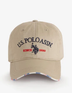 U.S. Polo Assn. MENS CENTER LOGO TWILL HAT -Glimmera Cloth Shop 11C273AA STNE front