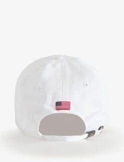 U.S. Polo Assn. MENS CENTER LOGO TWILL HAT -Glimmera Cloth Shop 11C273AA WHIT back