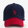 U.S. Polo Assn. MENS COLORBLOCK HEATHER TWILL HAT