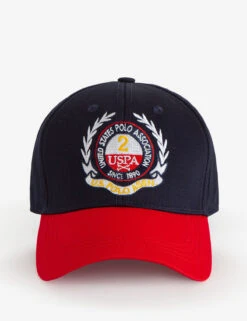 U.S. Polo Assn. MENS CENTER CREST TWILL HAT