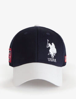 U.S. Polo Assn. MENS MEDIUM SIDE LOGO AND CREST HAT -Glimmera Cloth Shop 11C277AA CLNV front