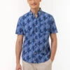 U.S. Polo Assn. PALM TREE SLUB CHAMBRAY WOVEN SHIRT