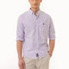 U.S. Polo Assn. LONG SLEEVE HORIZONTAL STRIPE WOVEN SHIRT