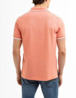 U.S. Polo Assn. USPA TEAM PIPED HEATHER PIQUE POLO SHIRT -Glimmera Cloth Shop 11C4743O BLOH 8010