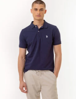 U.S. Polo Assn. SLIM FIT SOLID PIQUE POLO SHIRT -Glimmera Cloth Shop 11C5813O CNWH 2943